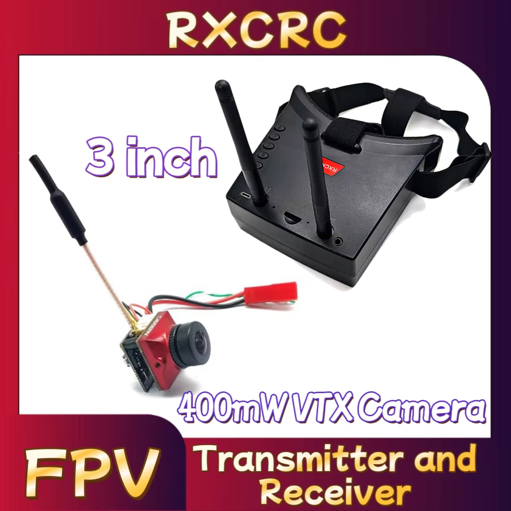 Fpv Drone Goggles - RXCRC 5.8G Modül vericisi 400mW VTX