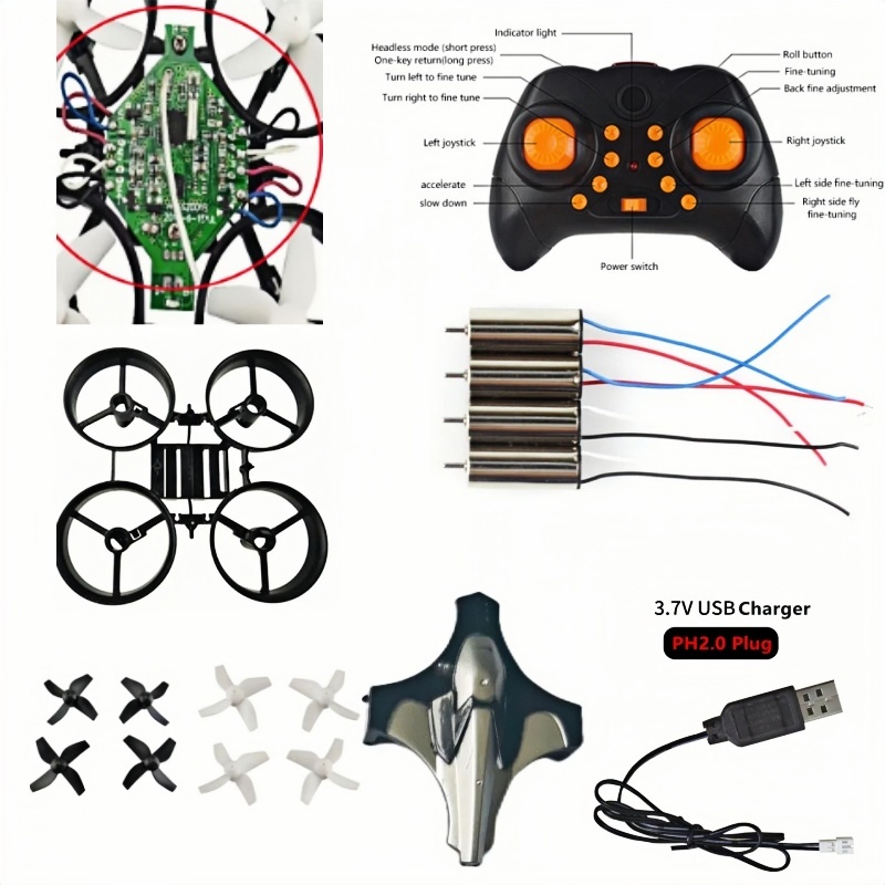 Komple DIY Drone Kiti 2.4G 6 E - Fpv Drone Charger incelemesi ve fiyatı