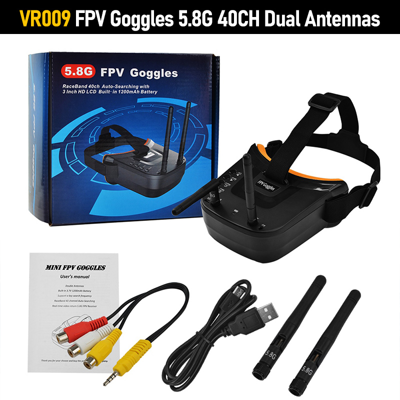 VR009 FPV Gözlükleri 3.0 İnç 4 - Fpv Drone Goggles incelemesi ve fiyatı
